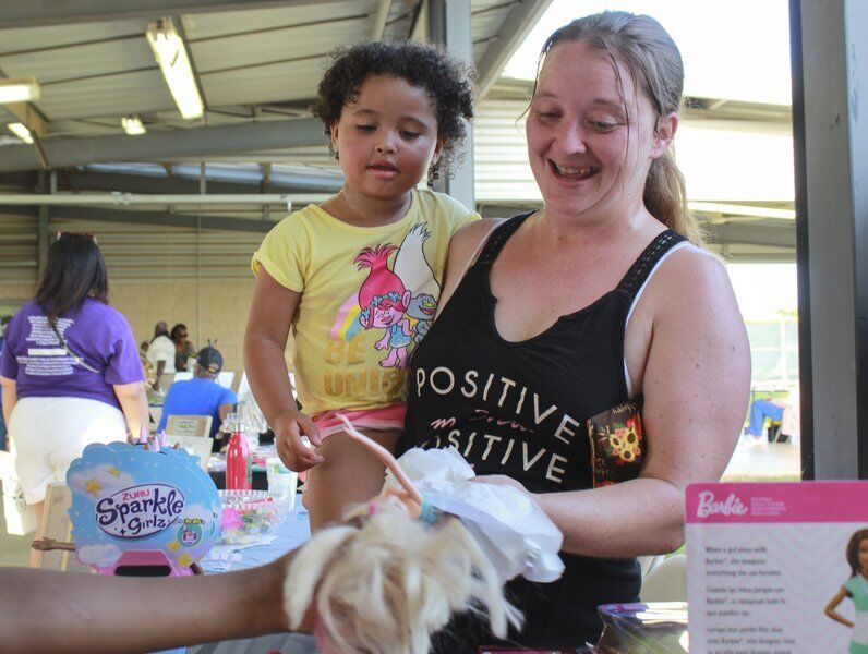 Historic Black town swaps white dolls at Juneteenth celebration